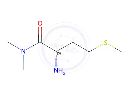 Chemical structure of (S)-2-Amino-N,N-dimethyl-4-(methylthio)butanamide