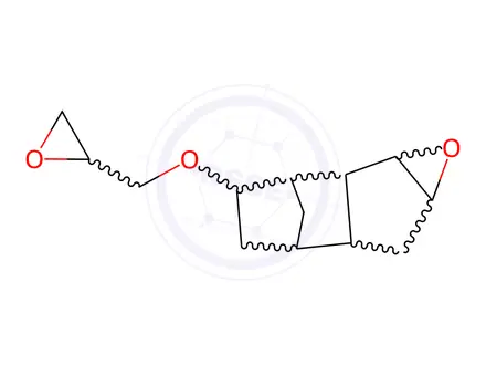 Chemical structure of 1,2-epoxy-6-(2,3-epoxypropoxy)hexahydro-4,7-methanoindan