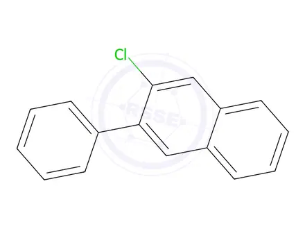 Chemical structure of 2-Chloro-3-phenylnaphthalene