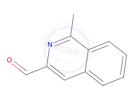 Chemical structure of 1-Methylisoquinoline-3-carbaldehyde