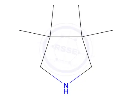 Chemical structure of 3,3,4,4-Tetramethyl-pyrrolidine hydrochloride
