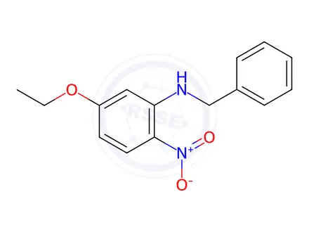 Chemical structure of N-Benzyl-5-ethoxy-2-nitroaniline