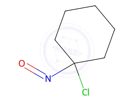 Chemical structure of 1-Chloro-1-Nitrosocyclohexane