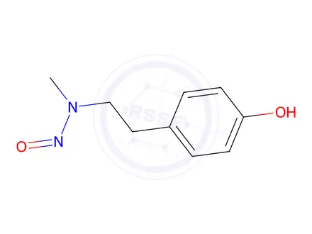 Chemical structure of N-Nitroso N-Methyl Tyramine