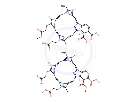 Chemical structure of Verteporfin