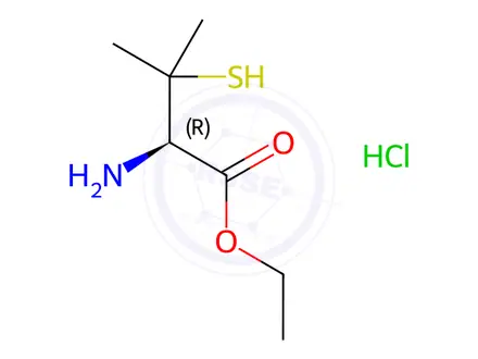Chemical structure of Penicillamine Impurity 7