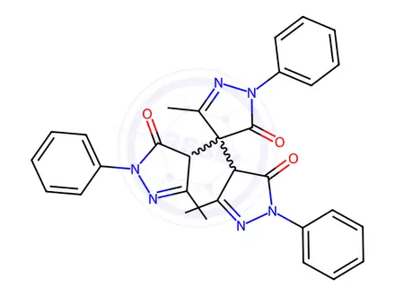 Chemical structure of Edaravone Impurity B