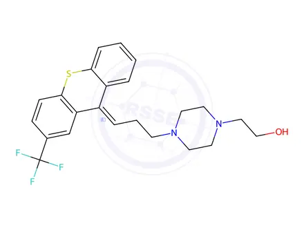 Chemical structure of Flupentixol Dihydrochloride Impurity 27