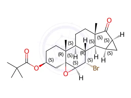 Chemical structure of Drospirenone Impurity 3