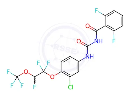 Chemical structure of Novaluron