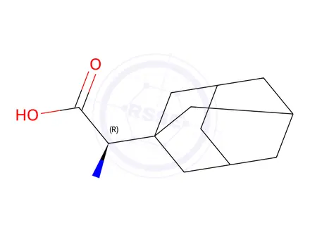 Chemical structure of (R)-2-(Adamantan-1-yl)-2-aminoacetic acid