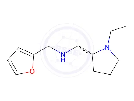 Chemical structure of 1-(1-Ethylpyrrolidin-2-yl)-N-(furan-2-ylmethyl)methanamine