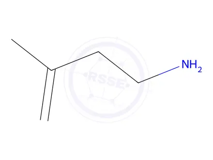 Chemical structure of 3-Buten-1-amine, 3-methyl-