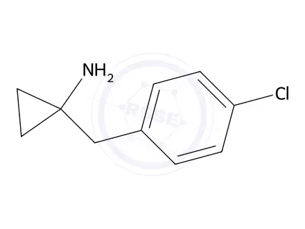 Chemical structure of 1-(4-Chlorobenzyl)cyclopropanamine