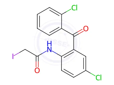 Chemical structure of Cloxazolam Impurity 4