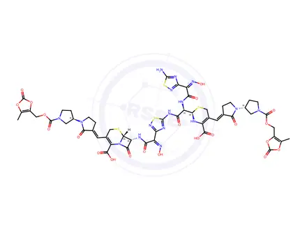 Chemical structure of Ceftobiprole Impurity 87