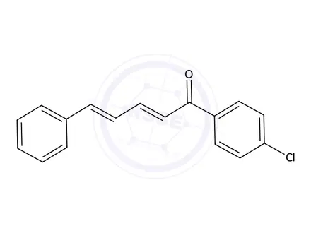 Chemical structure of 1-(4-Chlorophenyl)-5-phenylpenta-2,4-dien-1-one