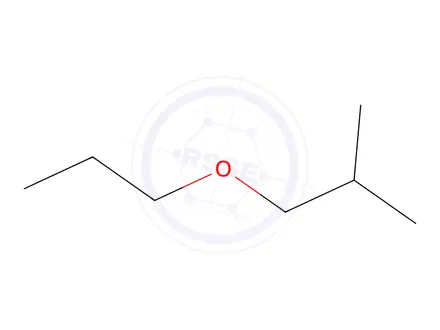 Chemical structure of Propane, 2-methyl-1-propoxy-