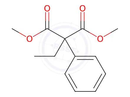 Chemical structure of Phenobarbital Impurity 40