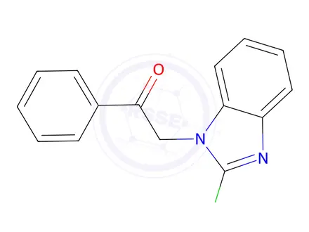 Chemical structure of 2-(2-CHLORO-1H-BENZIMIDAZOL-1-YL)-1-PHENYLETHANONE