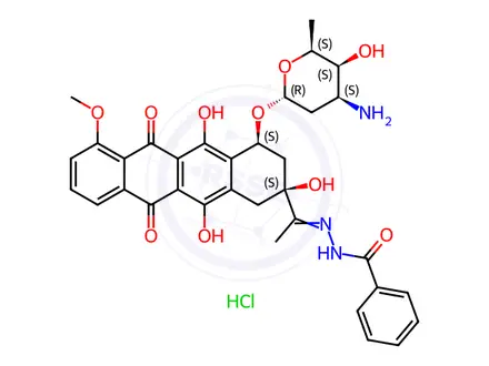 Chemical structure of Zorubicin