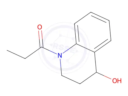 Chemical structure of 1-(4-Hydroxy-3,4-dihydroquinolin-1(2h)-yl)propan-1-one