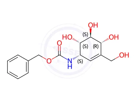 Chemical structure of Voglibose Impurity 44