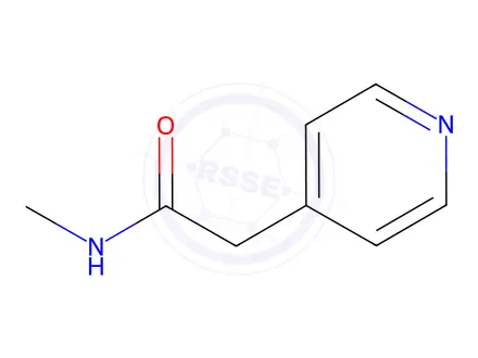 Chemical structure of N-Methyl-2-pyridin-4-ylacetamide