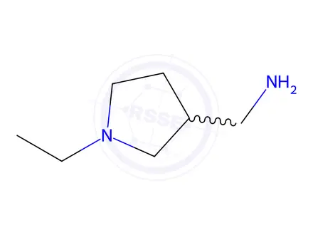 Chemical structure of [(1-Ethylpyrrolidin-3-yl)methyl]amine