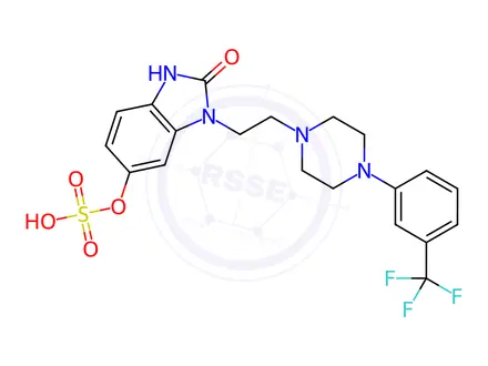 Chemical structure of Flibanserin Metabolite M38