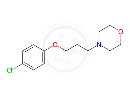 Chemical structure of 4-(3-(4-Chlorophenoxy)propyl)morpholine
