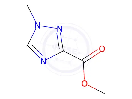 Chemical structure of Methyl 1-Methyl-1H-[1,2,4]triazole-3-carboxylate
