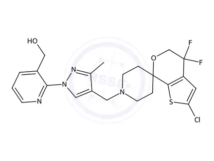 Chemical structure of LY-2940094