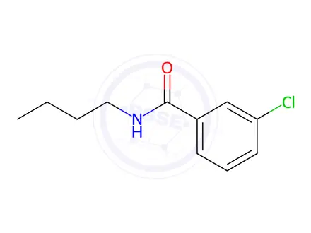Chemical structure of N-n-Butyl-3-chlorobenzaMide, 97%