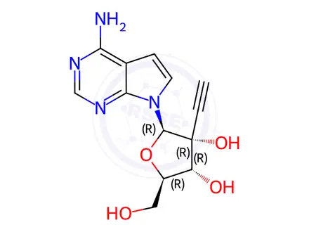 Chemical structure of NITD008