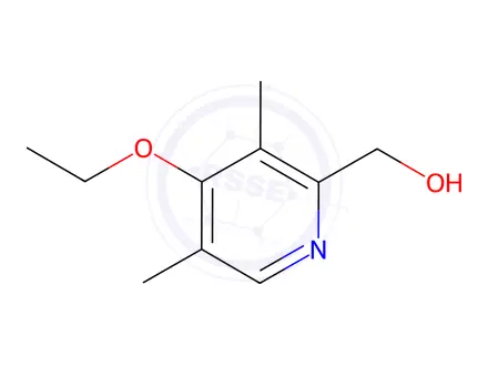 Chemical structure of (4-ethoxy-3,5-dimethylpyridin-2-yl)methanol