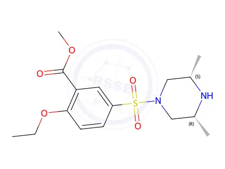 Chemical structure of Sildenafil Impurity 306