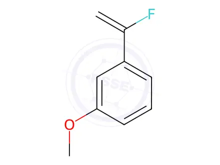 Chemical structure of 1-(1-Fluorovinyl)-3-methoxybenzene