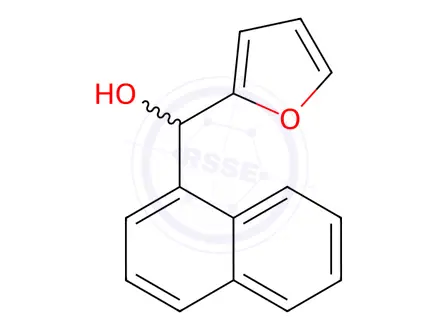 Chemical structure of Furan-2-yl(naphthalen-1-yl)methanol