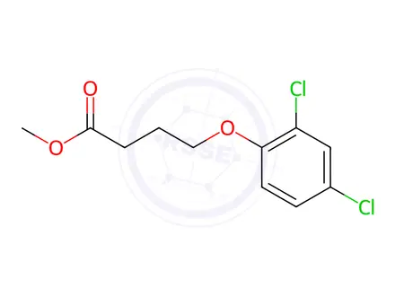 Chemical structure of 2,4-DB-methyl ester