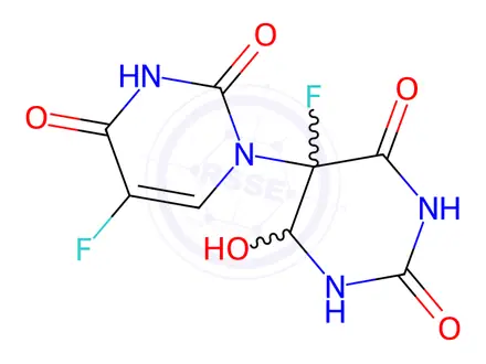 Chemical structure of Fluorouracil Impurity 38