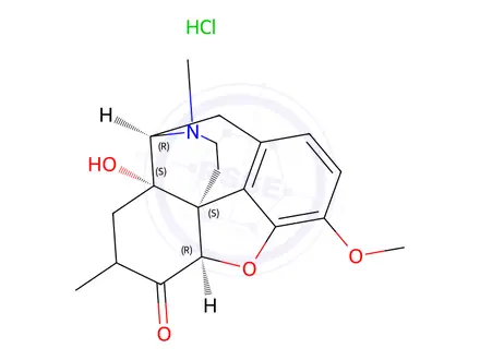 Chemical structure of 7-Methyloxycodone hydrochloride