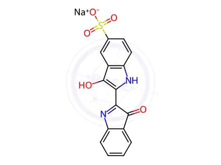 Chemical structure of Indigo Carmine Related Compound 1