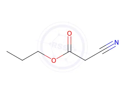 Chemical structure of Propyl 2-Cyanoacetate