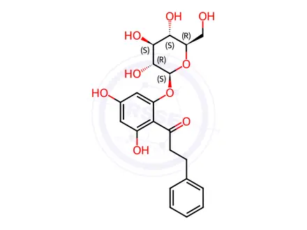 Chemical structure of 4-DEOXYPHLORIZIN