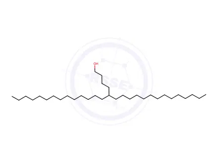 Chemical structure of 5-tetradecylnonadecan-1-ol