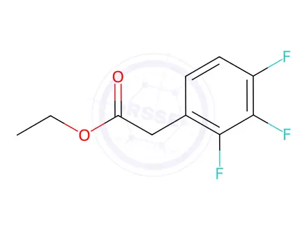 Chemical structure of Ethyl 2-(2,3,4-trifluorophenyl)acetate