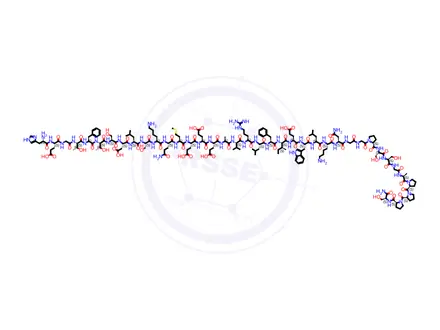 Chemical structure of (Des-Gly2)-Exenatide