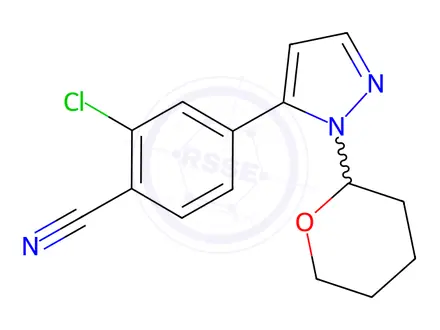 Chemical structure of Darolutamide Impurity 76