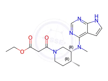 Chemical structure of Tofacitinib Impurity 385